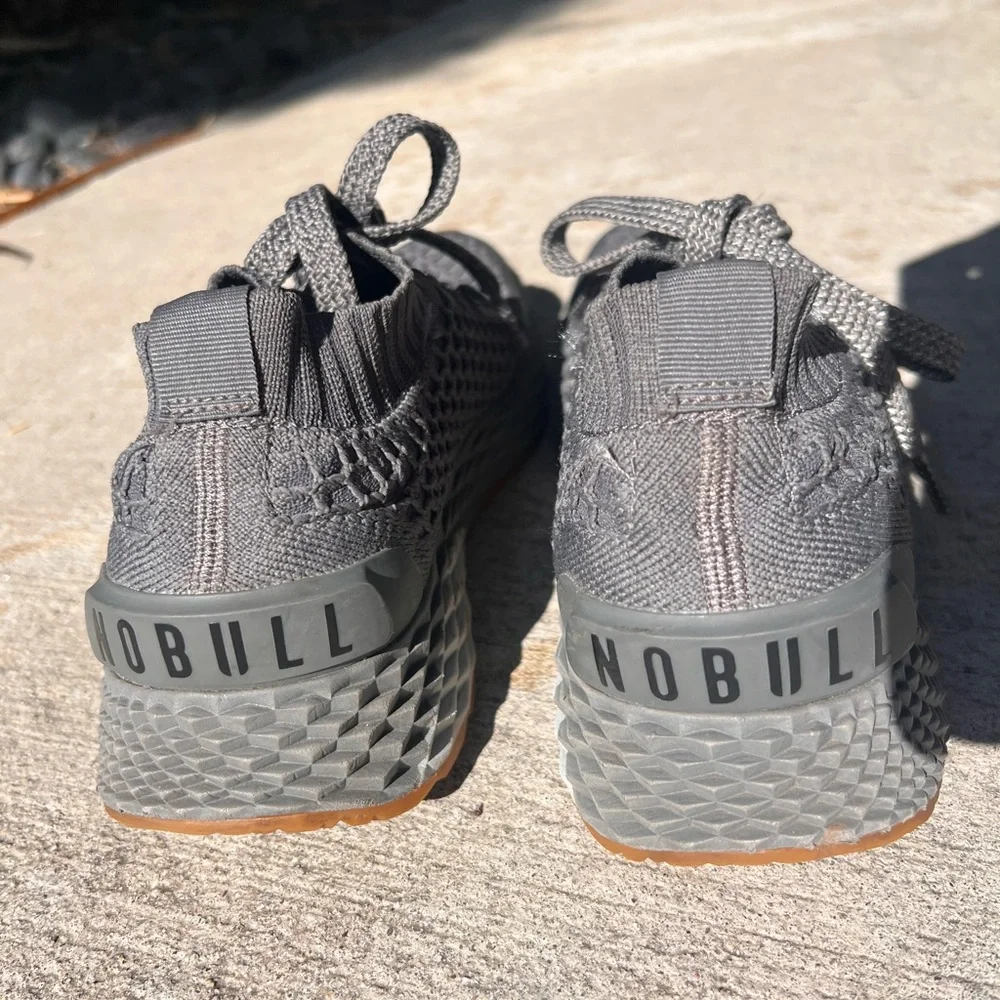 NOBULL Charcoal Textured Sneakers - Picture 1 of 4